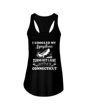 Google My Symptoms - Go To Connecticut Ladies Flowy Tank tile