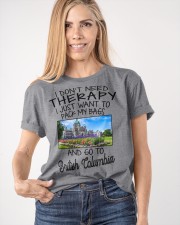 Pack My Bags - Go To British Columbia Classic T-Shirt apparel-classic-tshirt-lifestyle-front-100