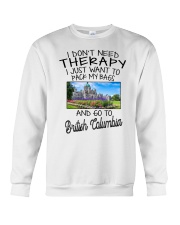 Pack My Bags - Go To British Columbia Crewneck Sweatshirt tile
