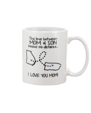 PUERTO RICO GEORGIA THE LOVE MOM AND SON Mug front
