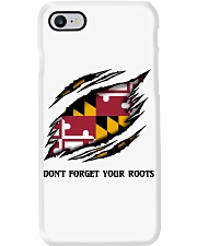 Don't Forget Your Roots - Maryland Phone Case tile