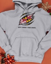 Don't Forget Your Roots - Maryland Hooded Sweatshirt apparel-hooded-sweatshirt-lifestyle-front-65