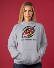 Don't Forget Your Roots - Maryland Hooded Sweatshirt apparel-hooded-sweatshirt-lifestyle-front-86