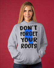 Alberta Map Don't Forget Your Roots Hooded Sweatshirt apparel-hooded-sweatshirt-lifestyle-front-86