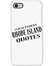 I Speak Fluent Rhode Island Quotes Phone Case tile