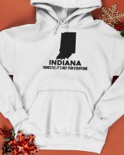 Indiana It's Not For Everyone Hooded Sweatshirt apparel-hooded-sweatshirt-lifestyle-front-65