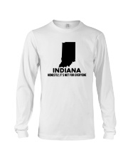 Indiana It's Not For Everyone Long Sleeve Tee tile