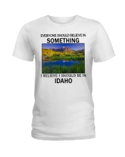 Should Be In Idaho Ladies T-Shirt tile