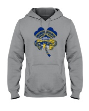 Flag Nebraska Four Leaf Clover Hooded Sweatshirt tile