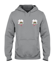 California Flag - Four Leaf Clover Hooded Sweatshirt tile