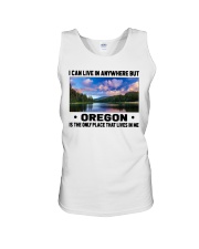 Oregon Only Place Lives In Me Unisex Tank tile