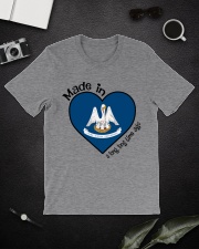 Heart made in Louisiana Classic T-Shirt lifestyle-mens-crewneck-front-16