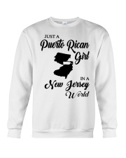PUERTO RICAN GIRL IN JERSEY Crewneck Sweatshirt tile