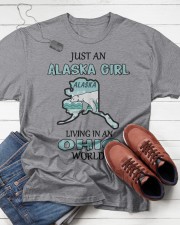 Alaska Girl Living In Ohio Classic T-Shirt apparel-classic-tshirt-lifestyle-front-216