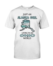 Alaska Girl Living In Ohio Classic T-Shirt tile