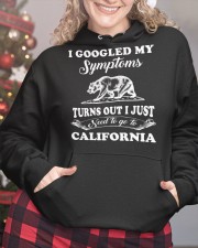 Google My Symptoms - Go To California Hooded Sweatshirt custom-hoodie-sweatshirt-lifestyle-front-208
