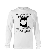 OHIO GIRL LIFE TOOK ME TO ARIZONA Long Sleeve Tee tile