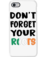 Ireland Flag Don't Forget Your Roots Phone Case tile