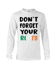 Ireland Flag Don't Forget Your Roots Long Sleeve Tee tile