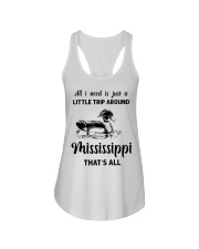 A Little Trip Around Mississippi Ladies Flowy Tank tile