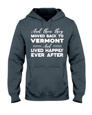 Move Back To Vermont Hooded Sweatshirt front