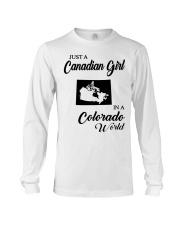 CANADIAN GIRL IN COLORADO Long Sleeve Tee tile