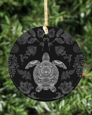 Turtle Pattern Circle ornament - single (porcelain) aos-circle-ornament-single-porcelain-lifestyles-02