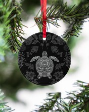 Turtle Pattern Circle ornament - single (porcelain) aos-circle-ornament-single-porcelain-lifestyles-07