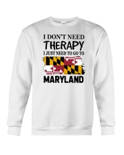 Therapy - Go To Maryland Crewneck Sweatshirt tile