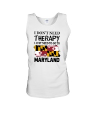 Therapy - Go To Maryland Unisex Tank tile