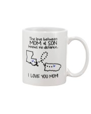 PUERTO RICO LOUISIANA THE LOVE MOM AND SON Mug front
