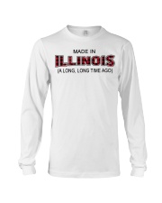 Made In Illinois A Long Long Time Ago Long Sleeve Tee tile