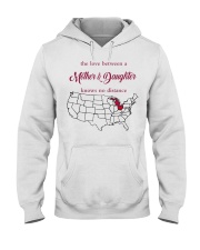 THE LOVE MOTHER AND DAUGHTER MICHIGAN OHIO Hooded Sweatshirt tile