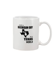 MICHIGAN GUY IN TEXAS Mug tile
