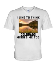 Colorado Misses Me Too V-Neck T-Shirt tile