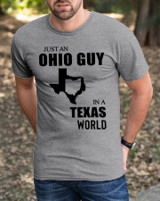 OHIO GUY IN TEXAS Classic T-Shirt apparel-classic-tshirt-lifestyle-front-52