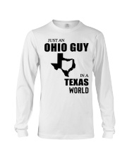 OHIO GUY IN TEXAS Long Sleeve Tee tile