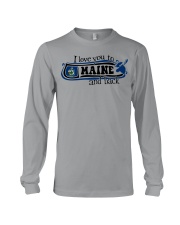 I love you to Maine Long Sleeve Tee tile