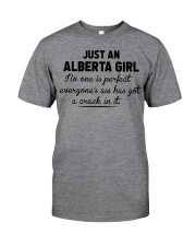 Alberta Girl - No One Is Perfect Classic T-Shirt front