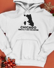 Chicago It's Not For Everyone Hooded Sweatshirt apparel-hooded-sweatshirt-lifestyle-front-65