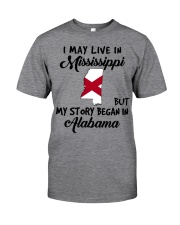 Began In Alabama - Live In Mississippi Classic T-Shirt front