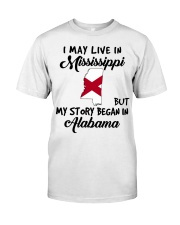 Began In Alabama - Live In Mississippi Classic T-Shirt tile