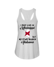 Began In Alabama - Live In Mississippi Ladies Flowy Tank tile