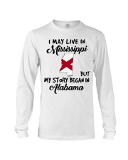 Began In Alabama - Live In Mississippi Long Sleeve Tee tile