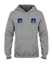 Maine Flag - Four Leaf Clover Hooded Sweatshirt tile
