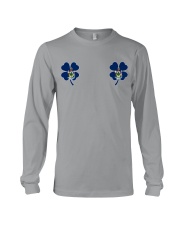 Maine Flag - Four Leaf Clover Long Sleeve Tee tile