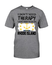 Therapy - Go To Rhode Island Classic T-Shirt front