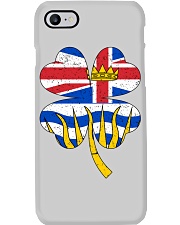 Flag British Columbia Four Leaf Clover Phone Case tile