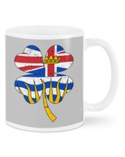 Flag British Columbia Four Leaf Clover Mugs tile