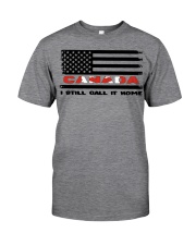 Flag Canada- Call It Home Classic T-Shirt front
